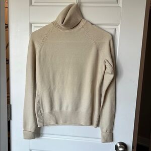 Banana Republic Cream Cowl Neck Sweater